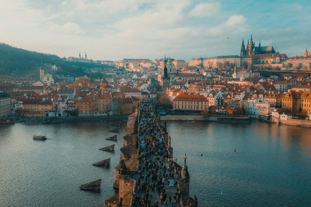 Prague from Bird's Eye View