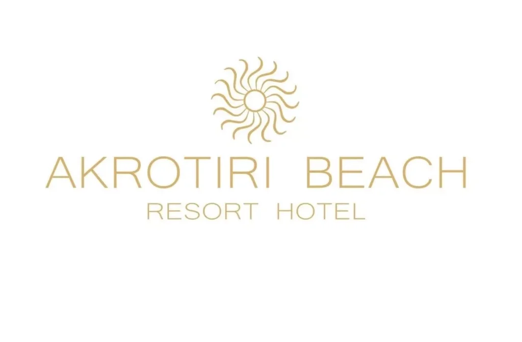 Akrotiri Beach Resort Hotel logo.